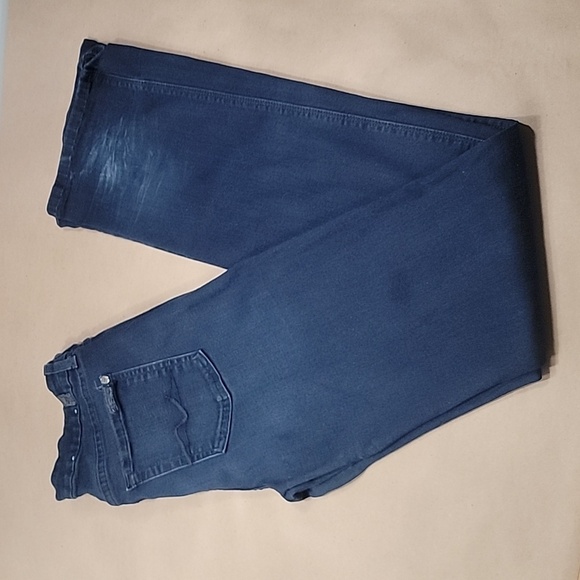 7 For All Mankind, Size 30 Dark Wash "Kimmie Bootcut" Jeans. Good Used Condition - Picture 1 of 15